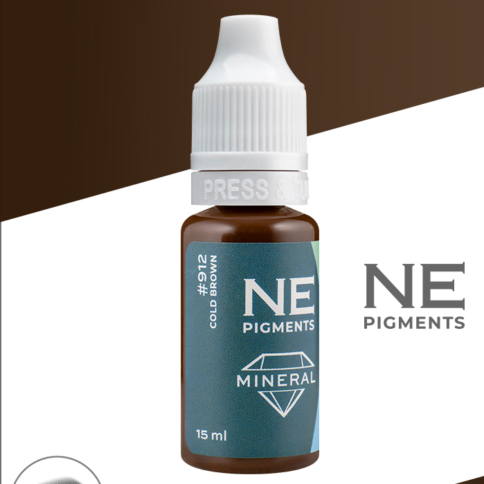 NE Pigments Минеральный пигмент Каштан Холодный  №912