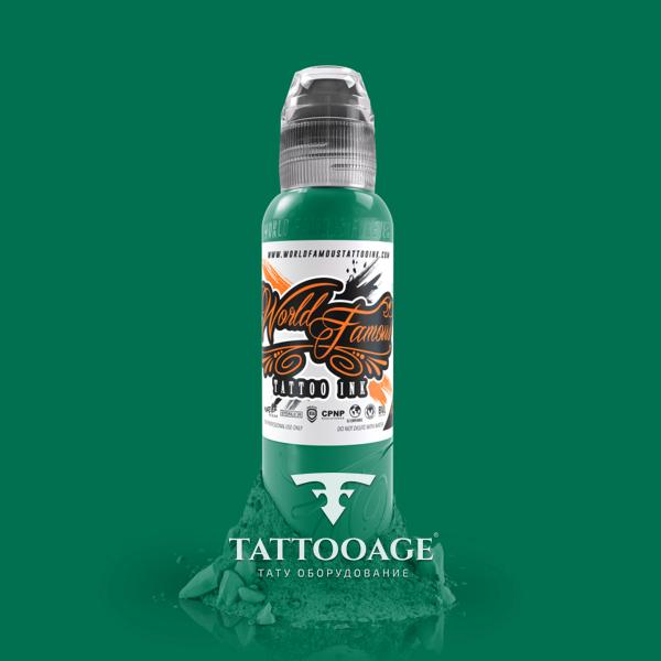 World Famous Ink JA HH Holmes Arsenic Green