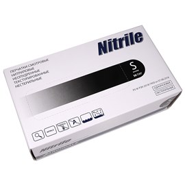 Nitrile перчатки нитриловые Черные